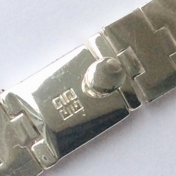 Givenchy Rhodium Jewelled Plaque Bracelet - Picture 5 of 5